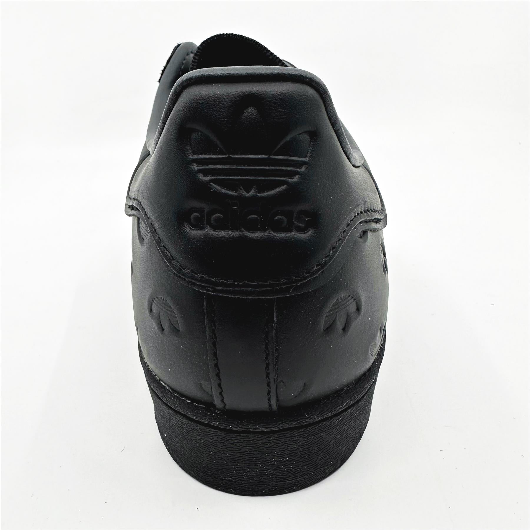 Adidas Superstar Core Black Debossed Carbon Mens Athletic Sneakers (GY0026)