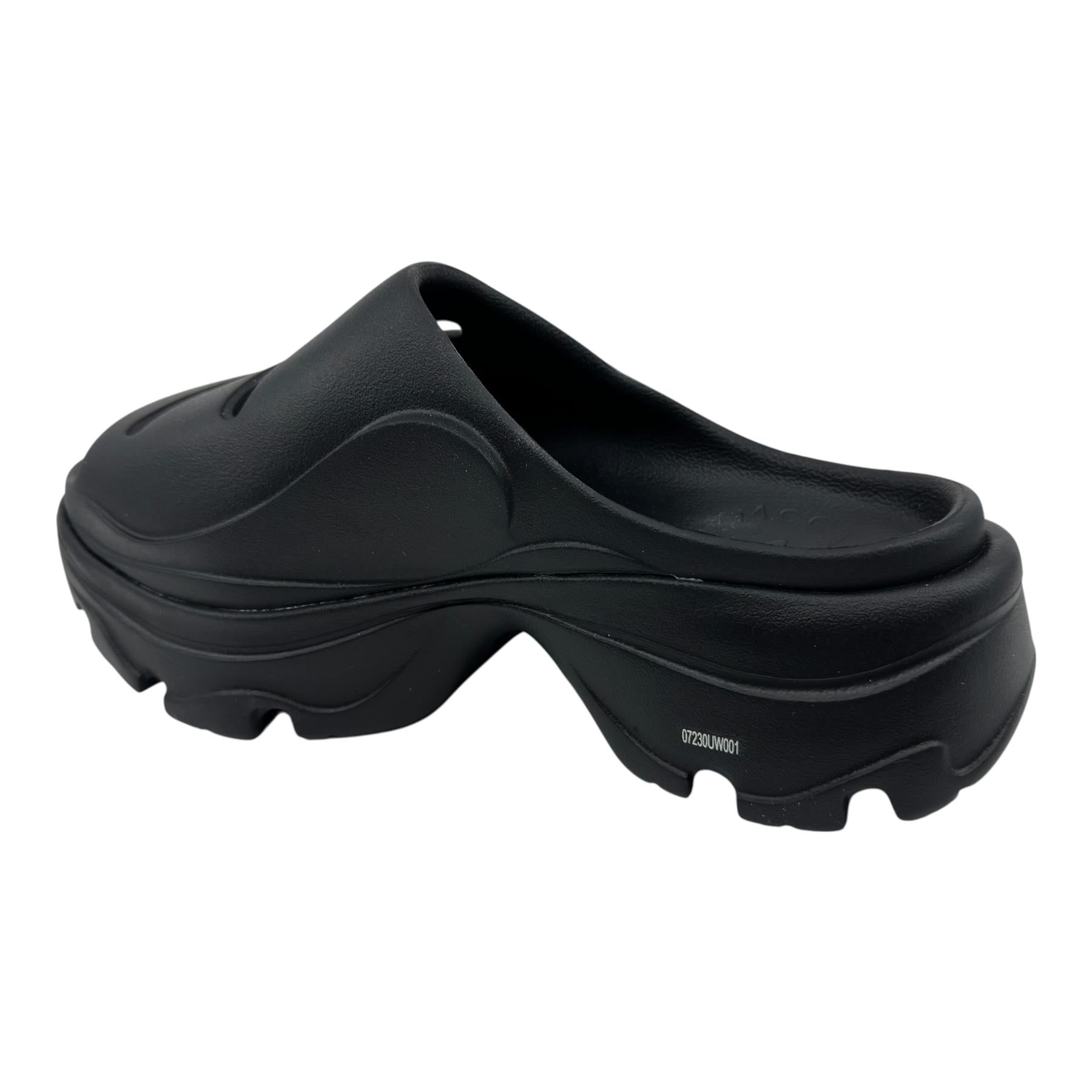 Adidas aSMC Clog Triple Black Womens Size 9 Casual Clog (GW2050)