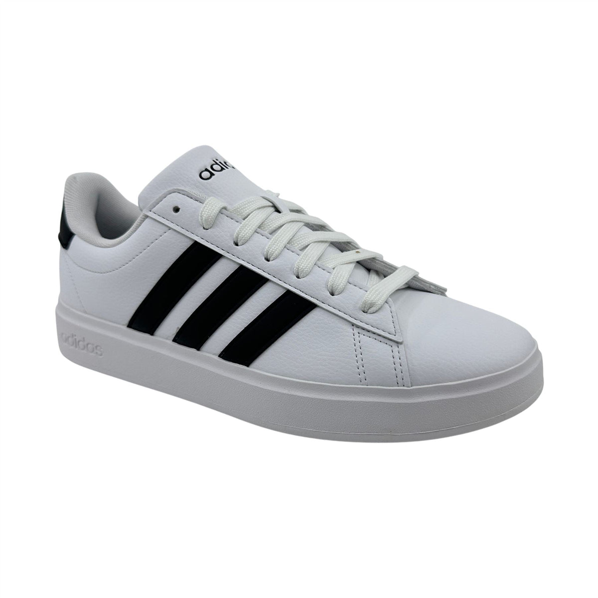 Adidas Grand Court 2.0 Cloud White Black Womens Athletic Sneaker (GW9214)