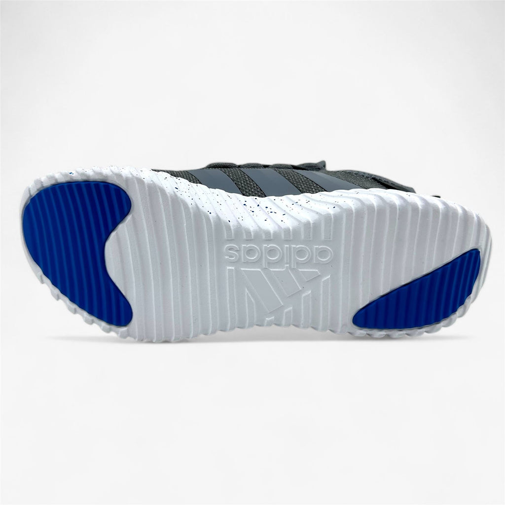Adidas Kaptir 3.0 Grey Bright Royal Blue  Mens Athletic Sneaker (IF7315)
