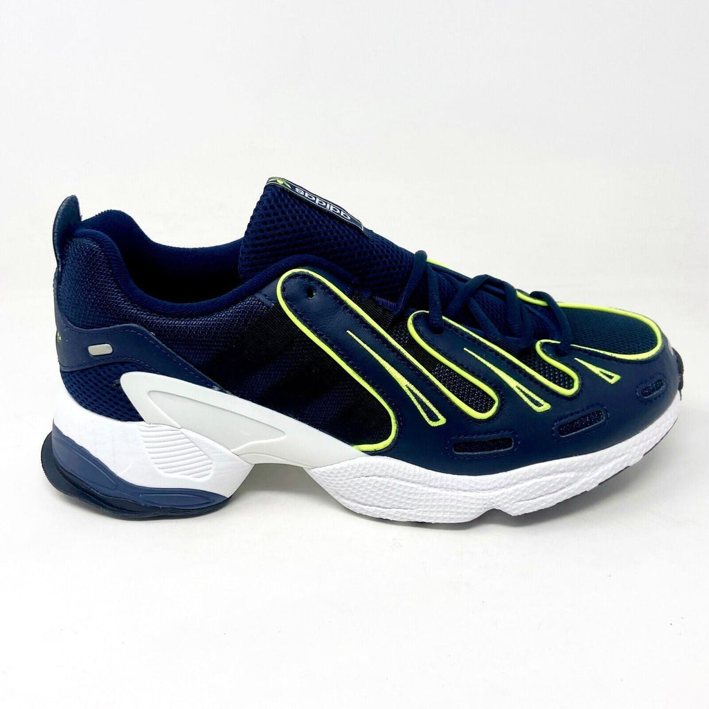 Adidas Originals EQT Gazelle Collegiate Navy Solar Yellow Mens Sneakers EE4771