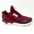 Adidas Originals Tubular Runner Burgundy White Mens Trainers Sneakers B41274