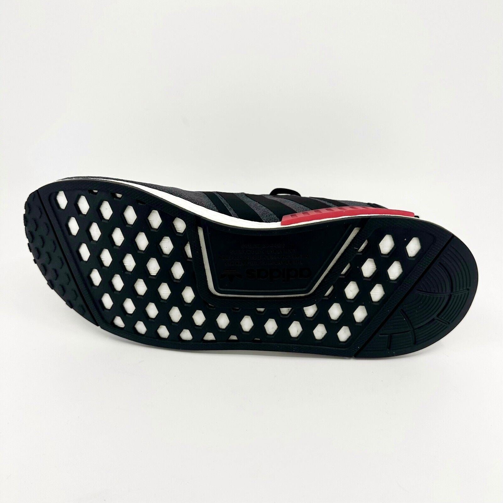 Adidas Originals NMD R1 Core Black Blue Red Mens Running Sneakers HQ4452