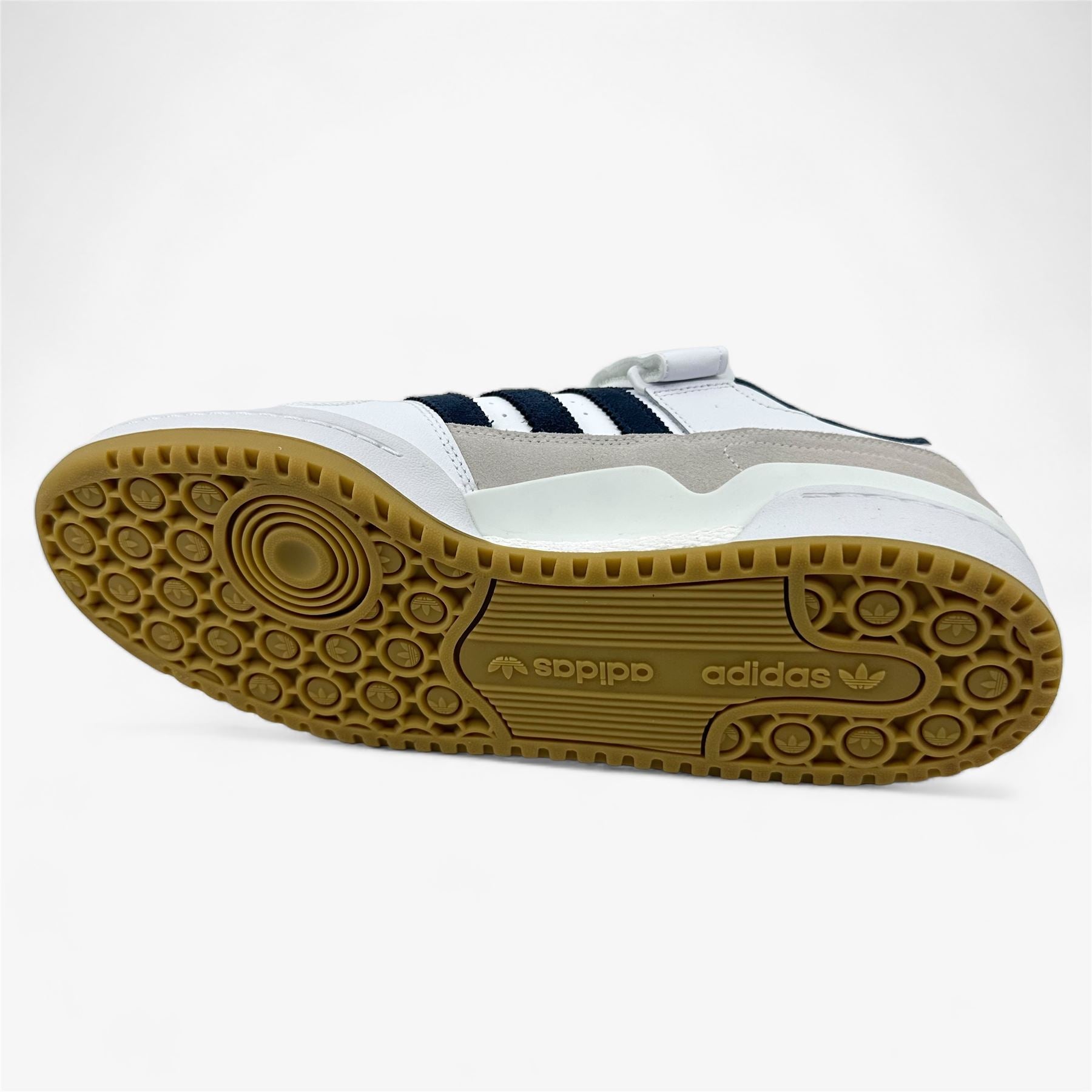 Adidas Forum Low White Navy Gum Mens Athletic Sneaker (GY2648)