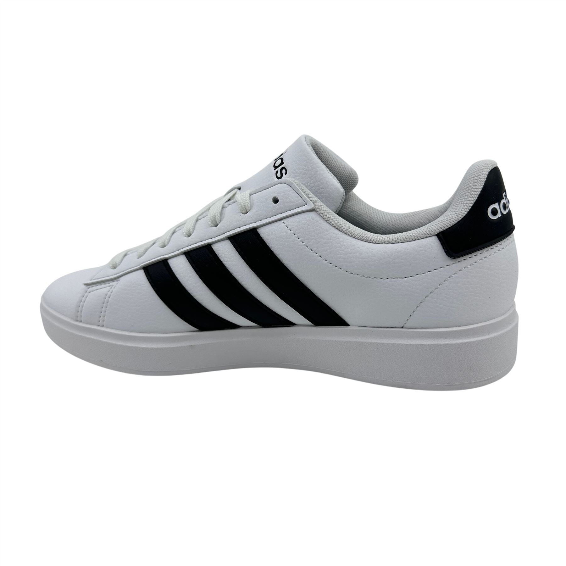 Adidas Grand Court 2.0 Cloud White Black Womens Athletic Sneaker (GW9214)