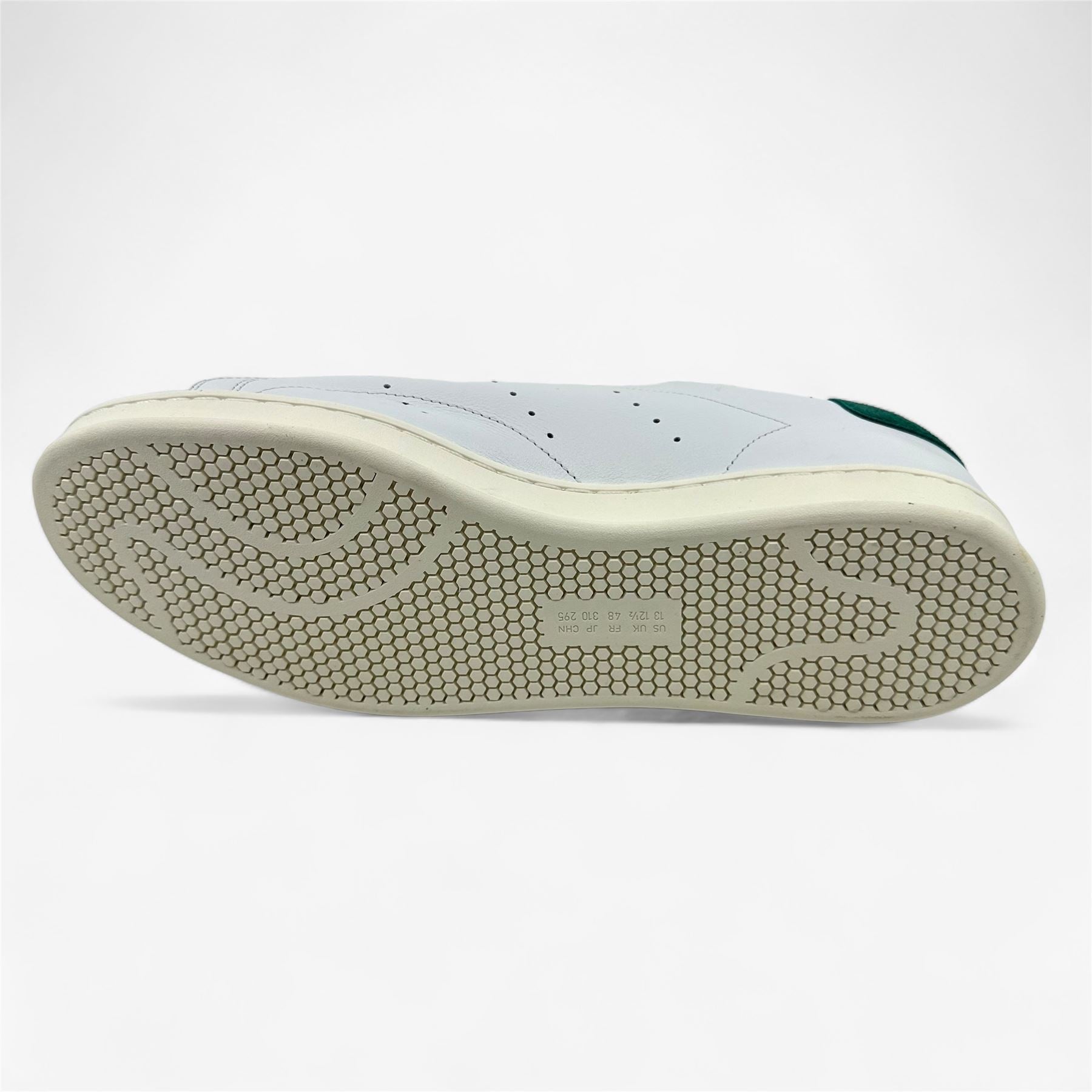 Adidas Stan Smith H Crystal White Collegiate Green Mens Athletic Sneaker (GX6298)