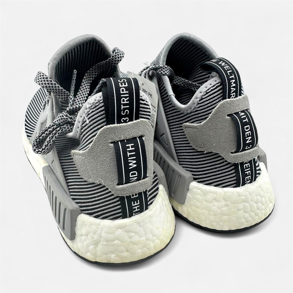 Adidas NMD XR1 Primeknit Granite Gray Mens Size 9 Athletic Sneaker (S32218)