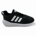 Adidas Swift Run 22 EL Black White Baby Toddler Athletic Sneaker (GW8184)