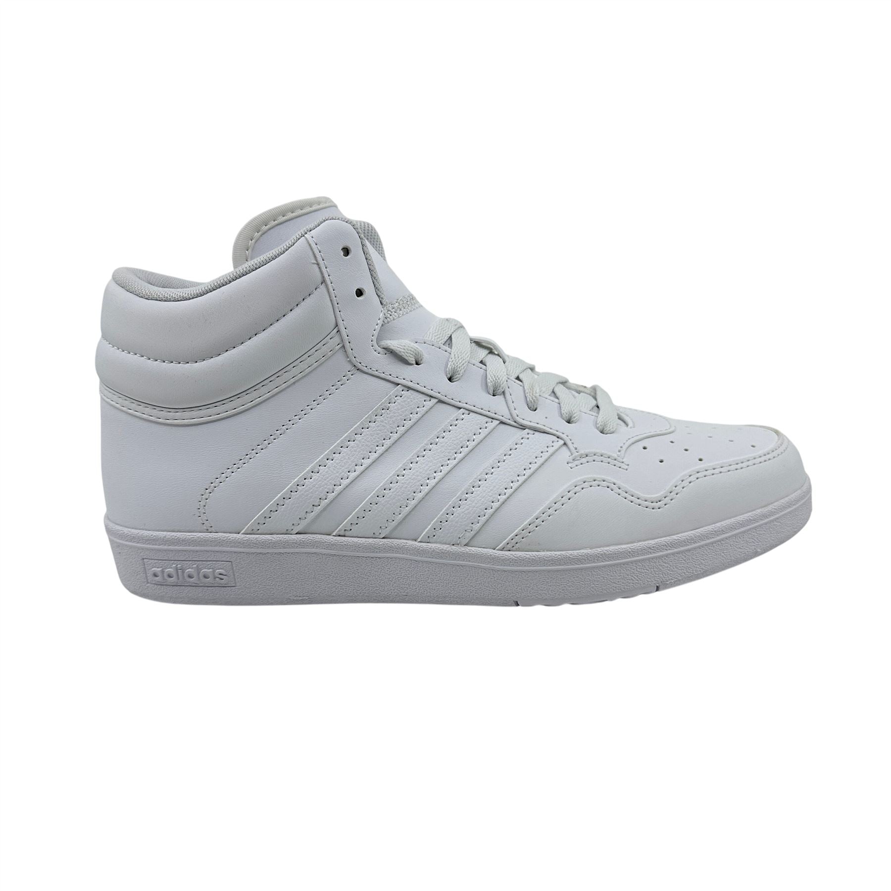 Adidas Hoops 4.0 Mid White Mens Athletic Sneaker (JQ9996)