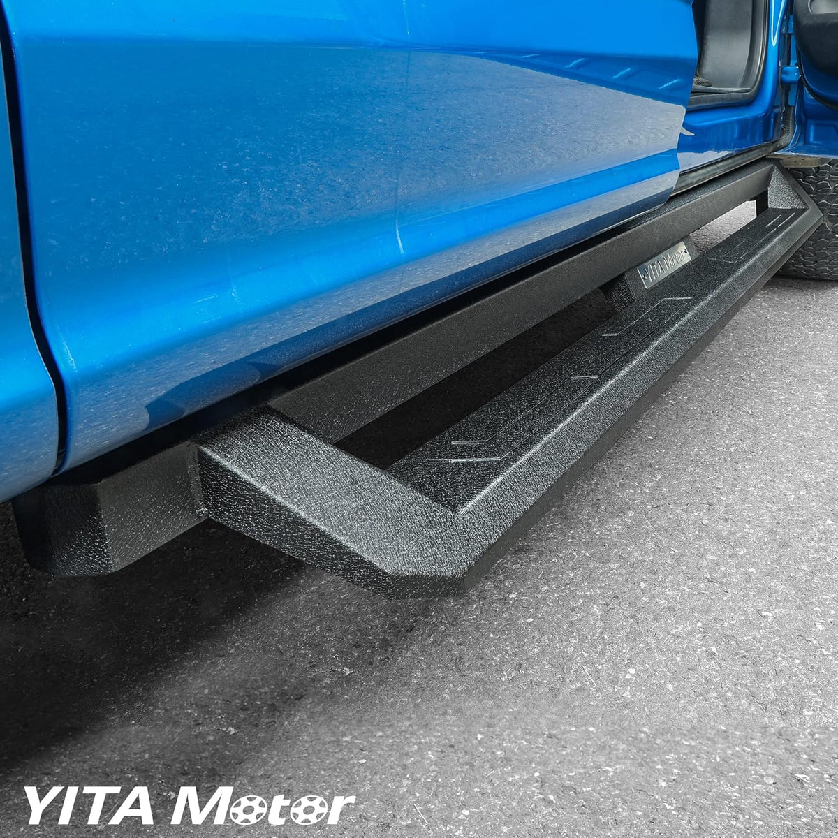 Black Powder Coated Nerf Bars Running Boards L25138