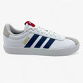 Adidas VL Court 3.0 White Dark Blue Scarlet Mens Size 11.5 Athletic Sneaker (ID6287)