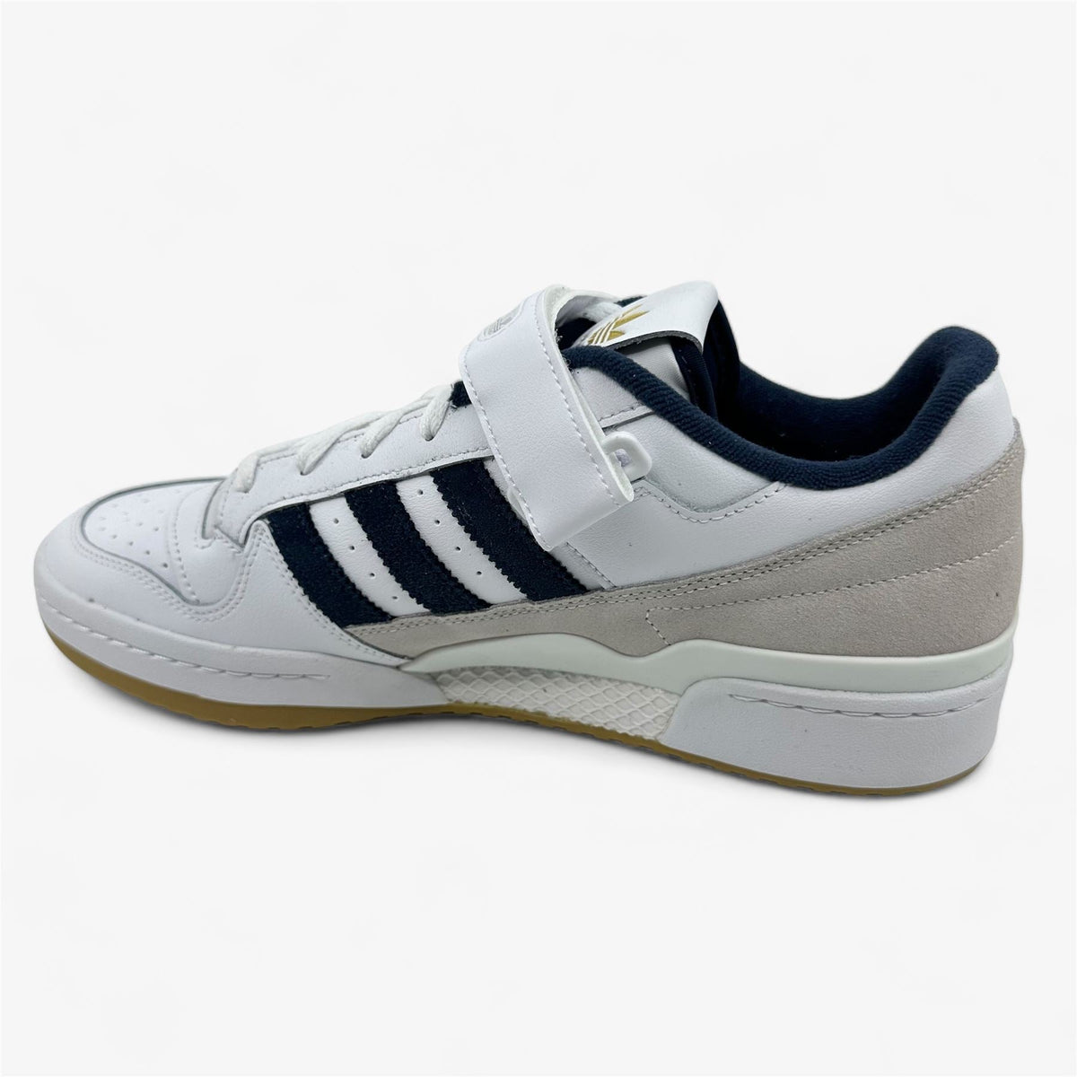 Adidas Forum Low White Navy Gum Mens Athletic Sneaker (GY2648)