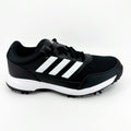Adidas Tech Response 2.0 Black White Mens Wide Spike Golf Shoes EE9419