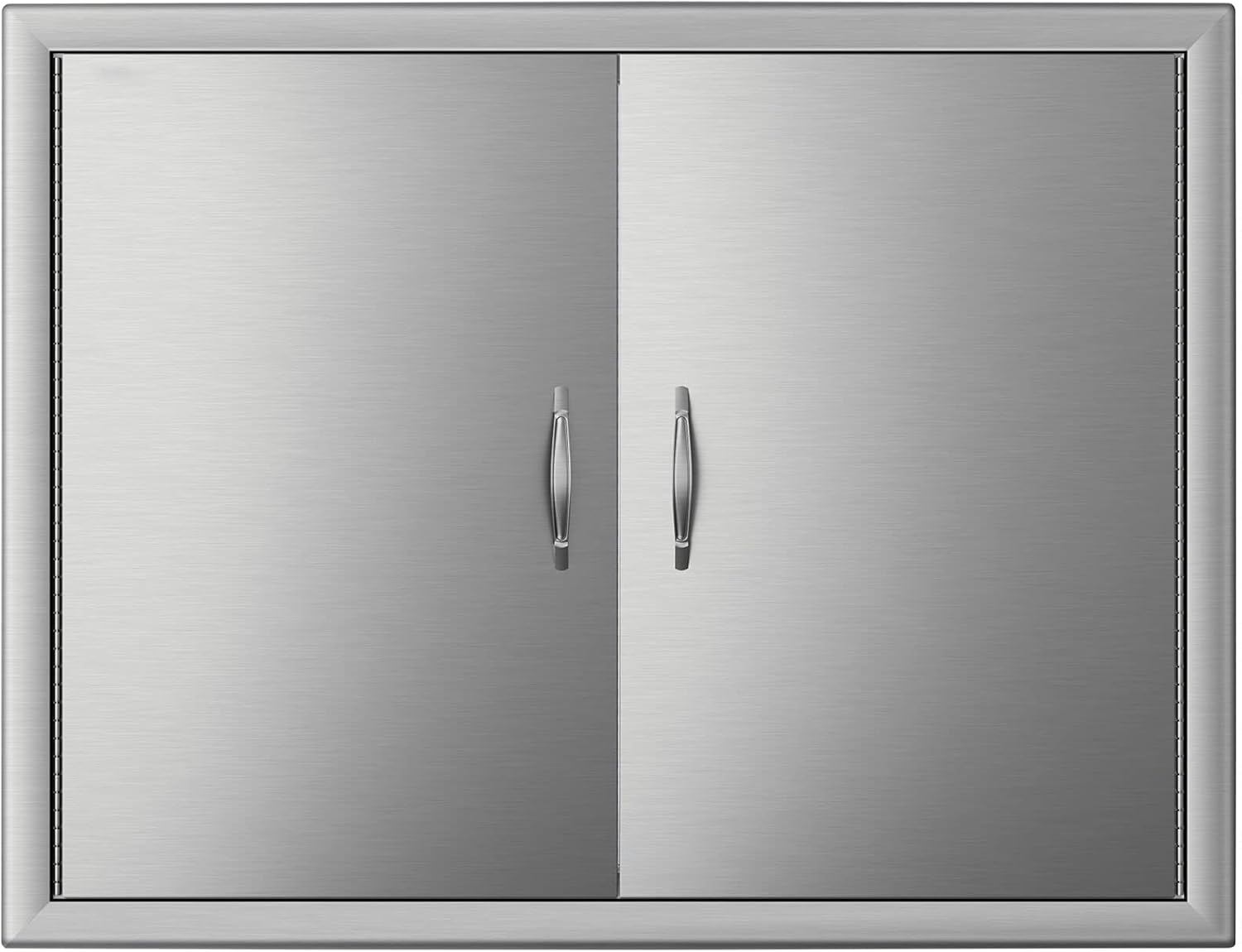 BBQ Double Access Door 31W x 24H Inch Stainless Steel Outdoor Kitchen Door Z499594