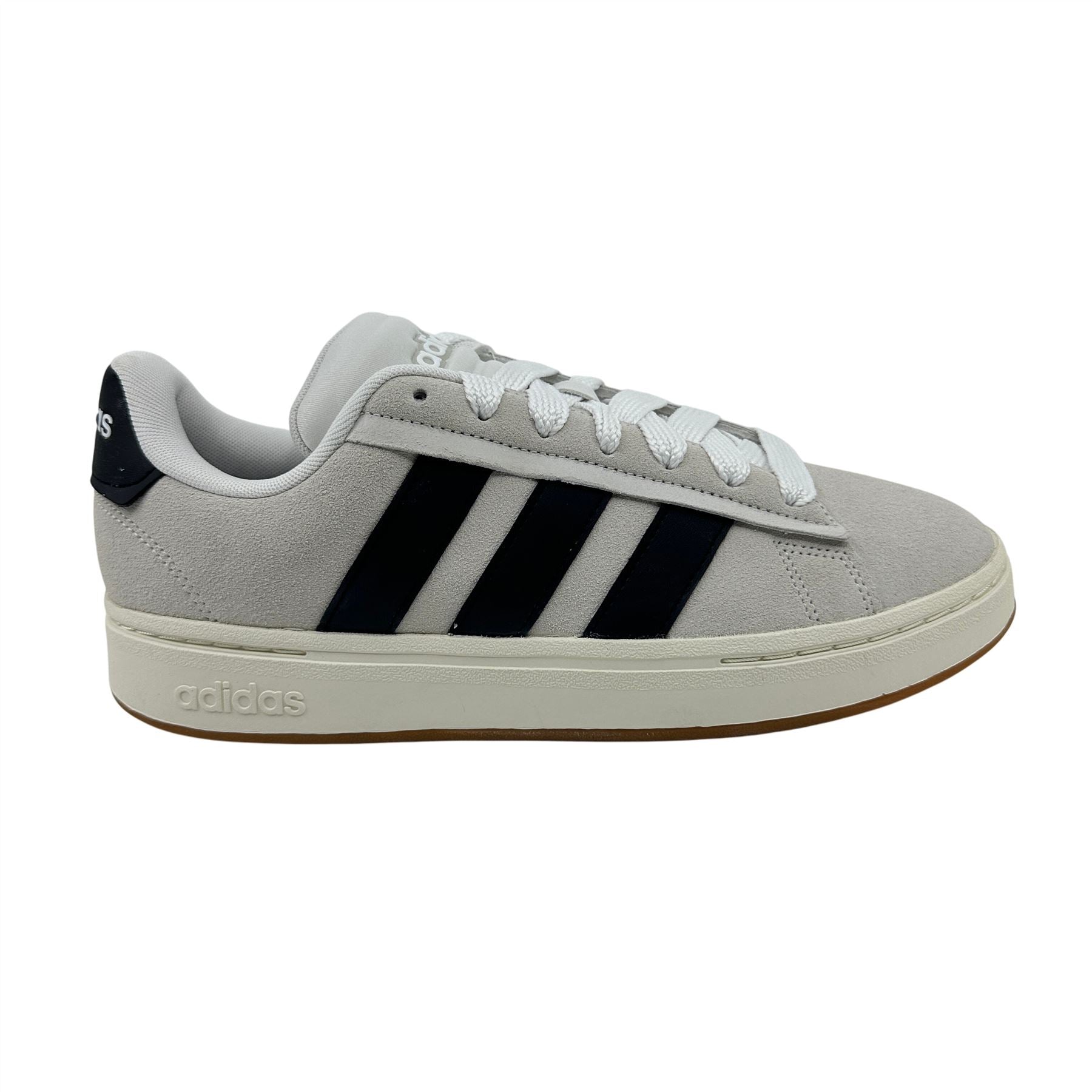 Adidas Grand Court Alpha 00s Crystal White Black Mens Athletic Sneaker (JR0544)
