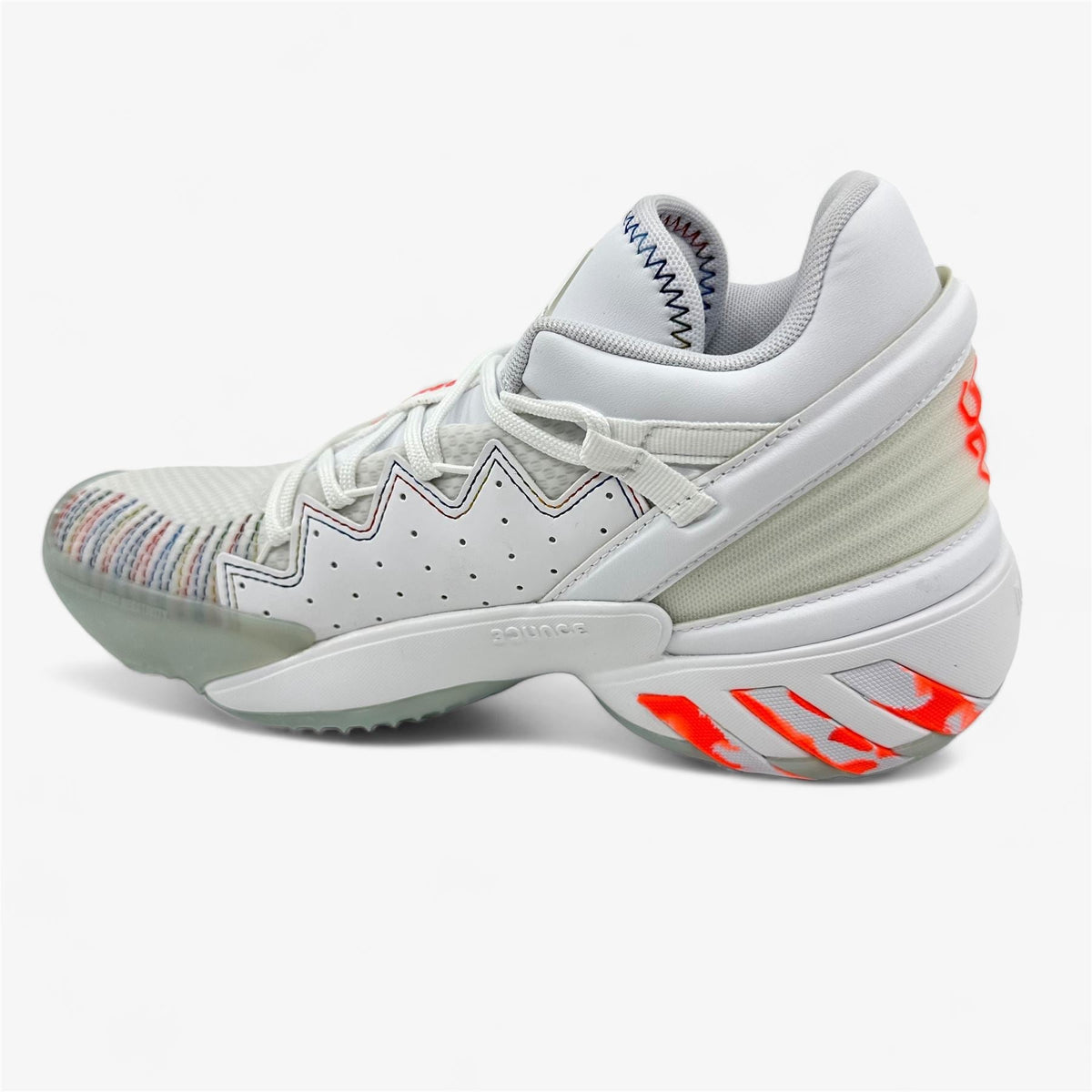Adidas D.O.N. Issue 2 Christmas Pack Cloud White Kids Athletic Sneaker (FZ1892)