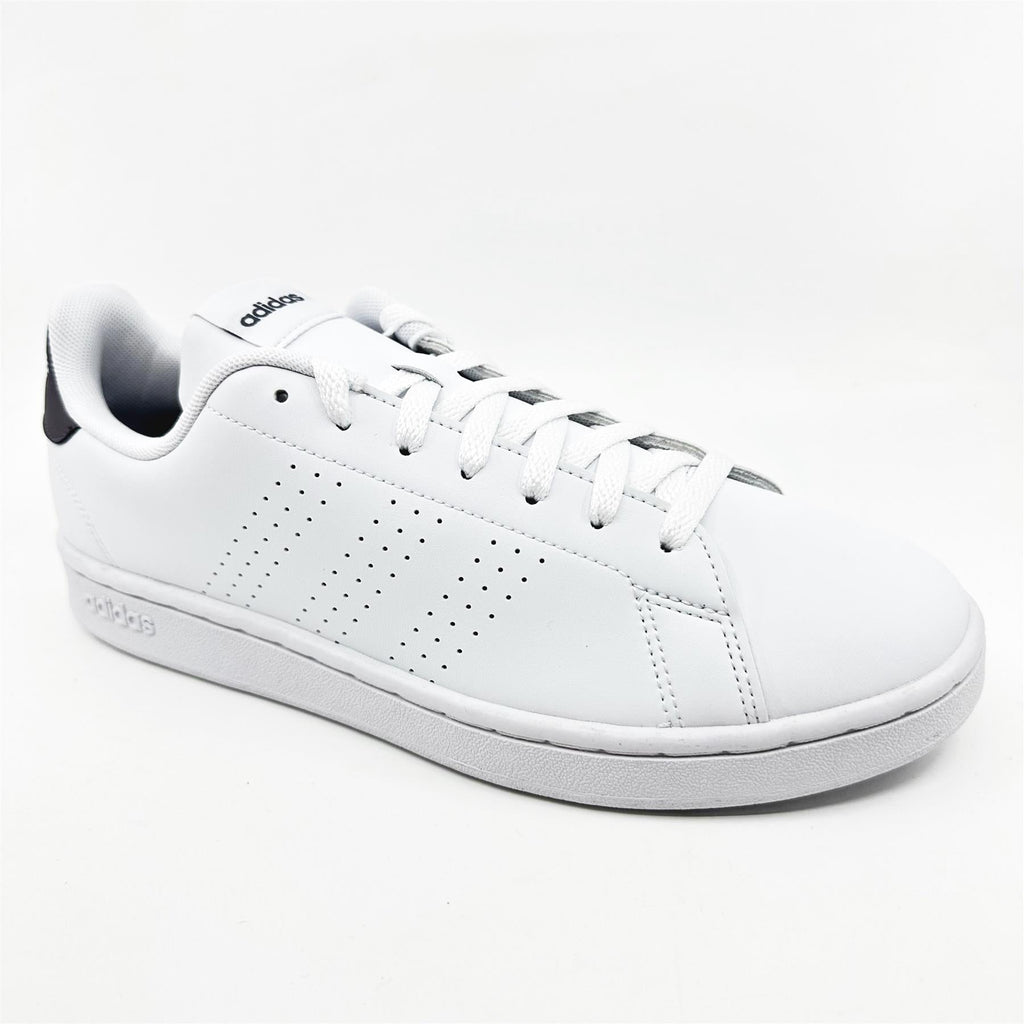 Adidas Advantage Cloud White Trace Grey Mens Athletic Sneakers (GW9161)
