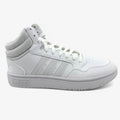 Adidas Hoops 3.0 Mid Cloud White Dash Grey Womens Athletic Sneaker (GW5457)