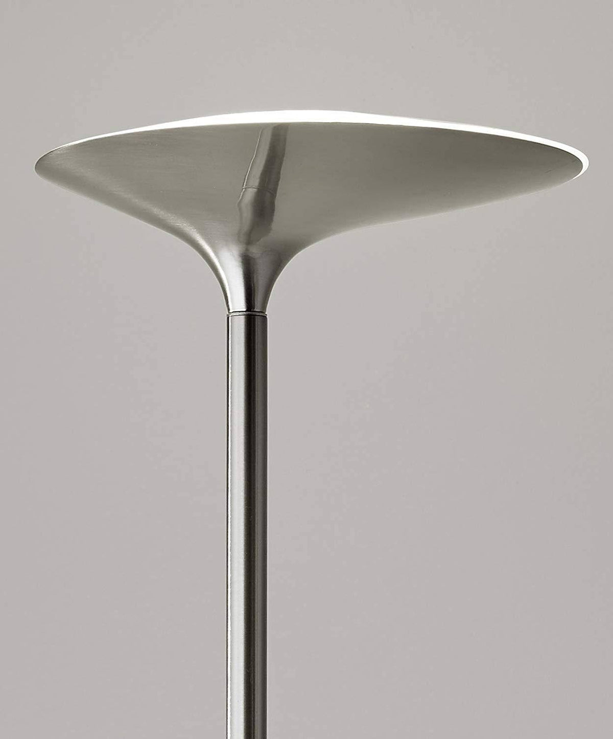 Brushed Steel LED Torchiere R77163
