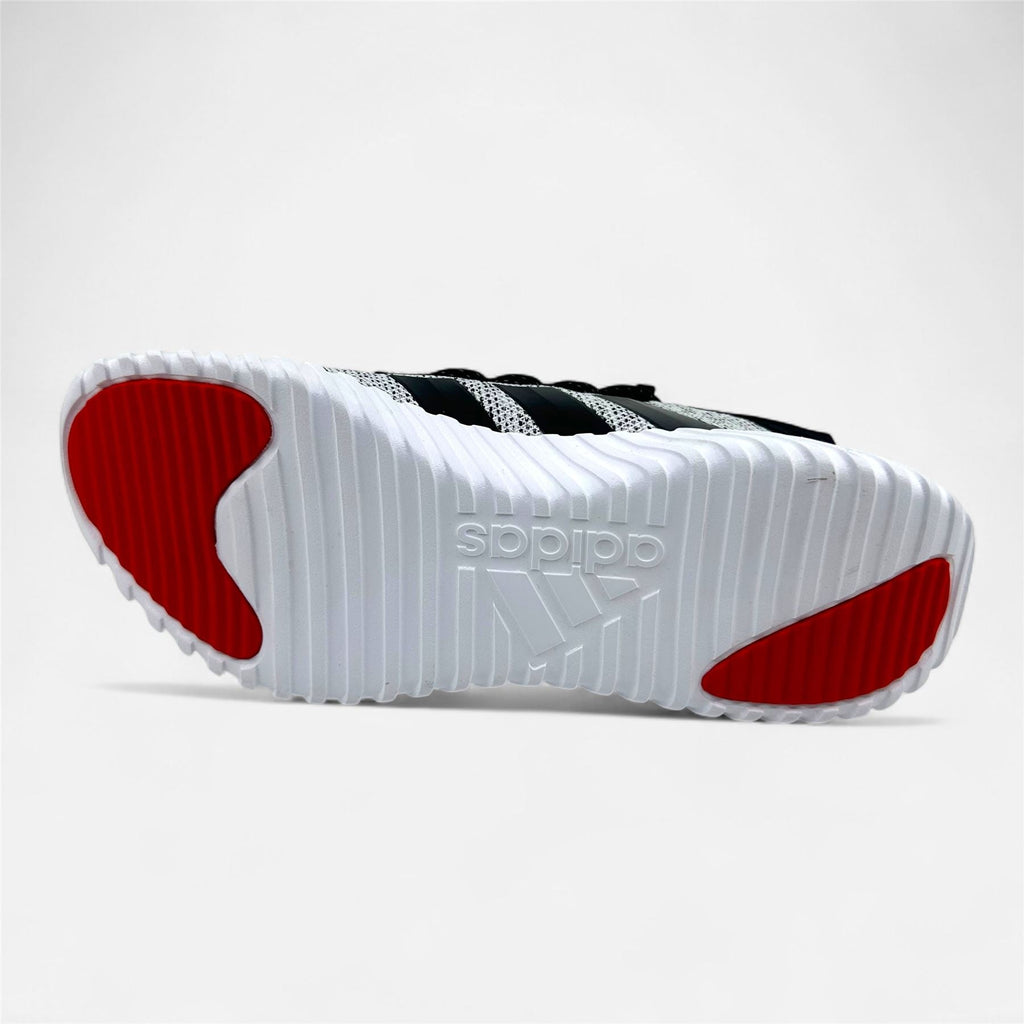Adidas Kaptir 3.0 White Core Black Scarlet Mens Athletic Sneaker (IH4838)