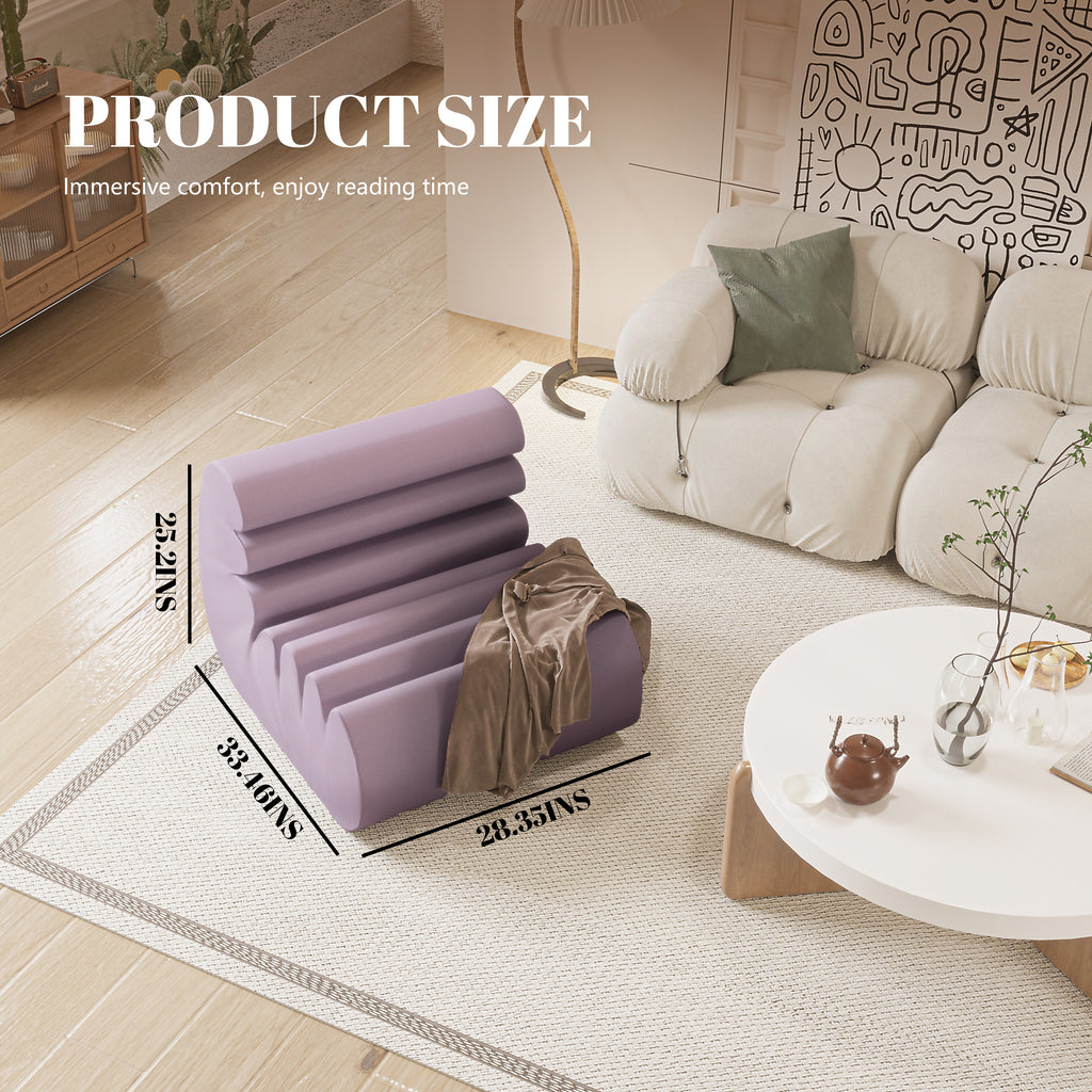 Bean Bag Chair with High-Density Foam Filling Y53219