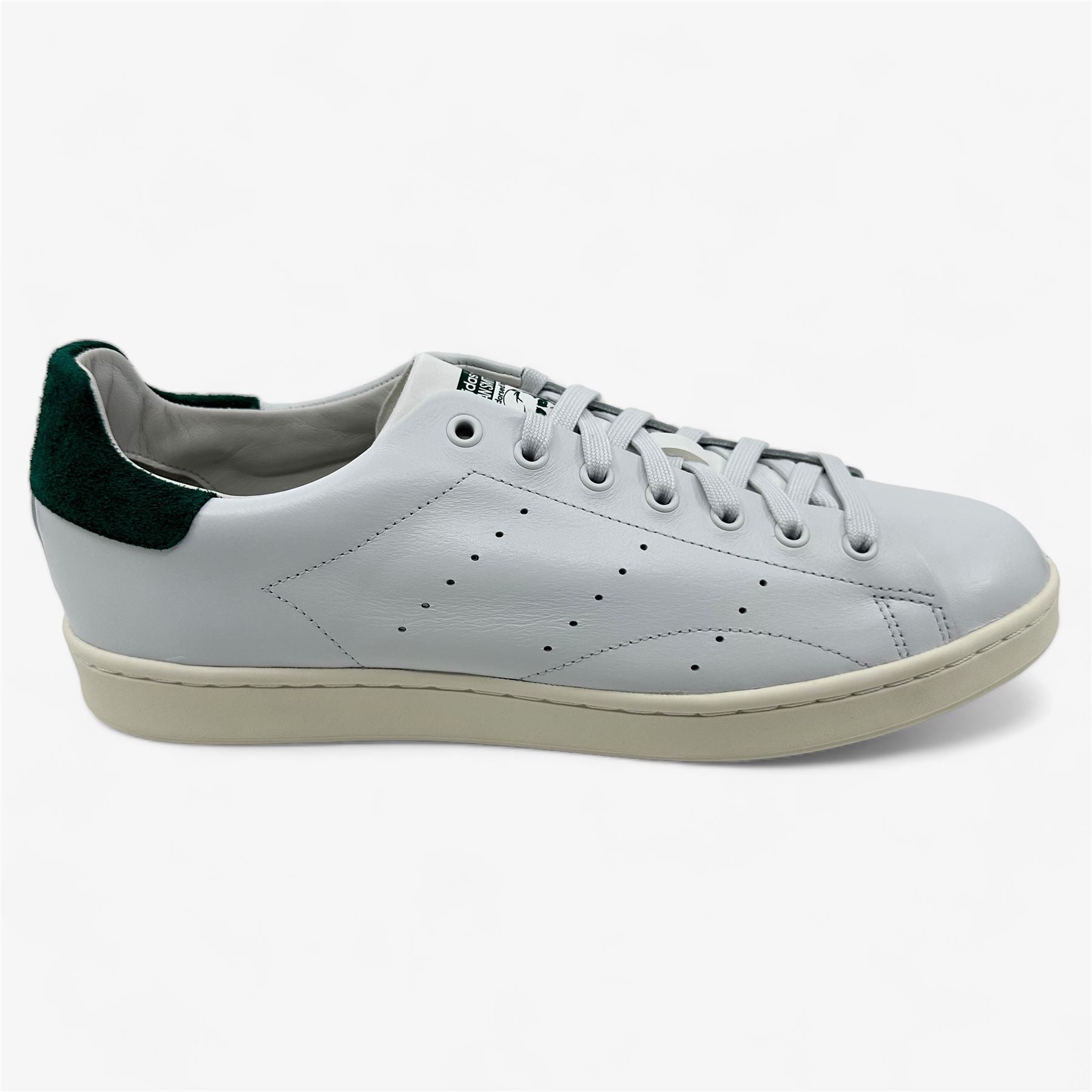 Adidas Stan Smith H Crystal White Collegiate Green Mens Athletic Sneaker (GX6298)