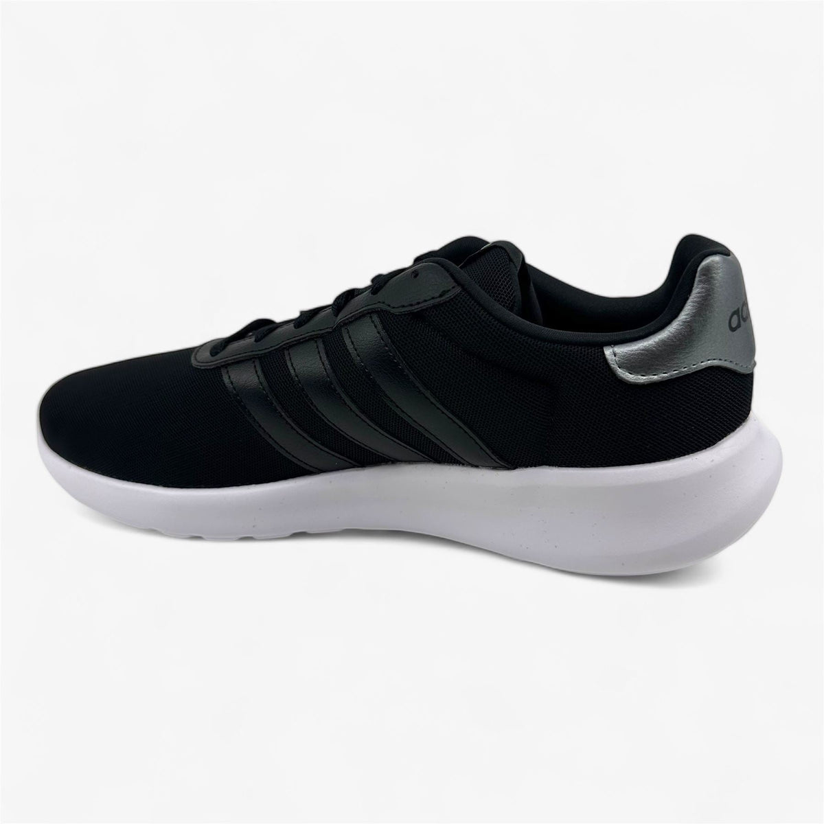 Adidas Lite Racer 3.0 Black White Womens Athletic Sneaker (GY0699)