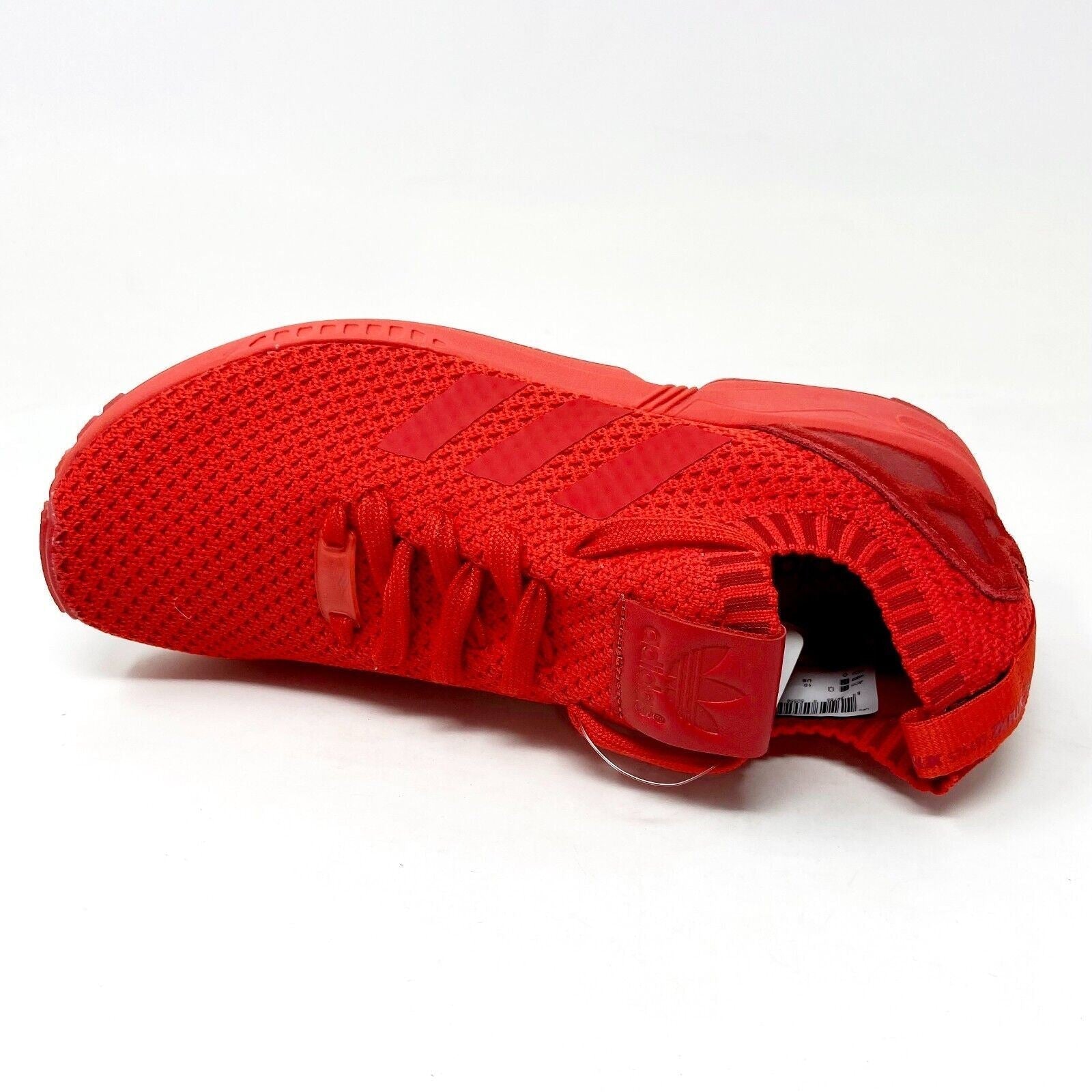 Adidas Originals ZX Flux PK Tripe Red Mens Primeknit Running Shoes S76497