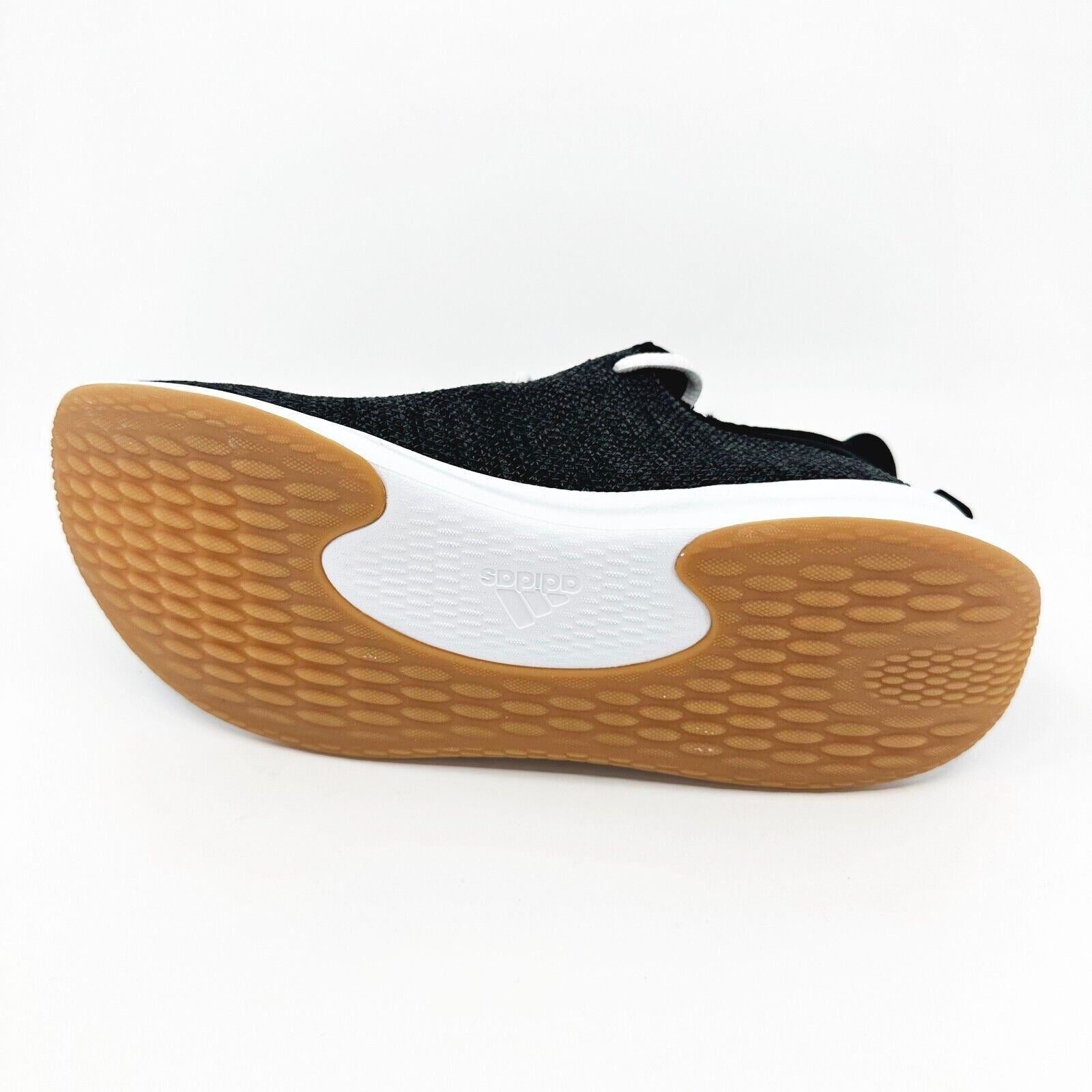 Adidas Cloudfoam Pure SPW Black White Gum Womens Running Shoes IG2530