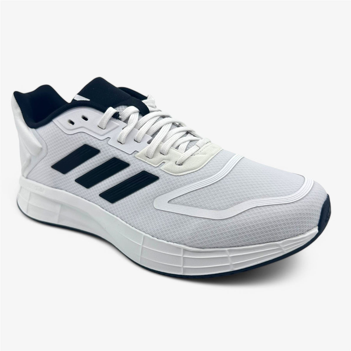 Adidas Duramo 10 Cloud White Core Black Mens Athletic Sneaker (HQ4130)