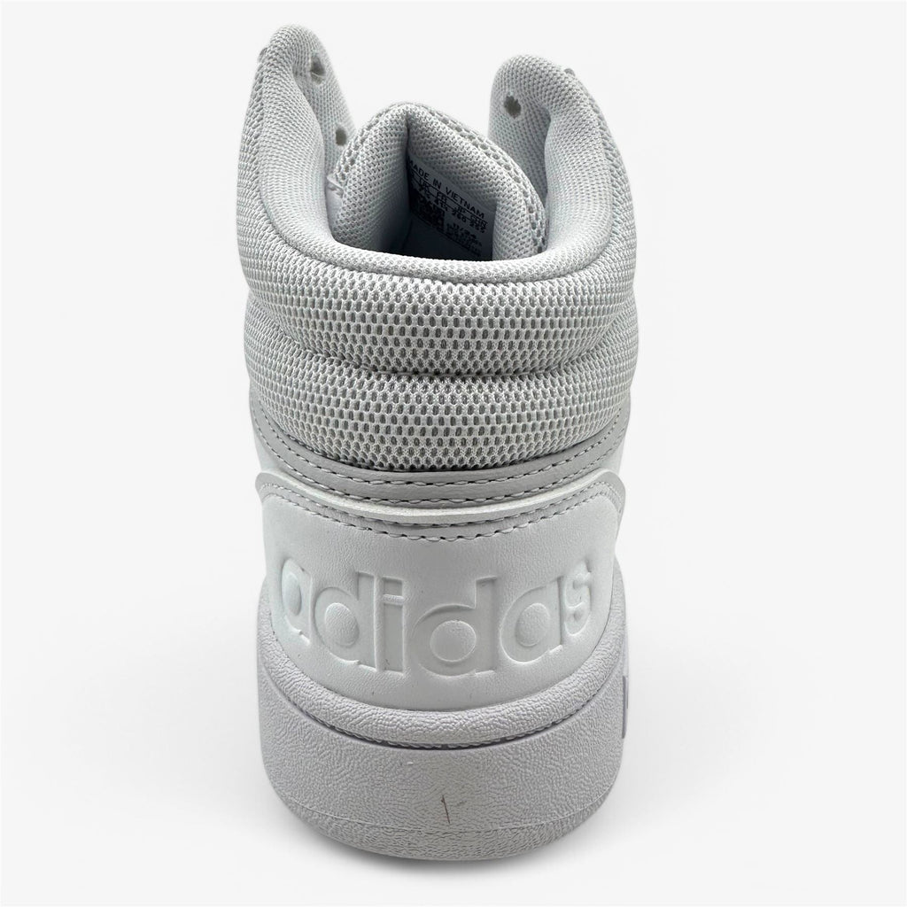 Adidas Hoops 3.0 Mid Cloud White Dash Grey Womens Athletic Sneaker (GW5457)