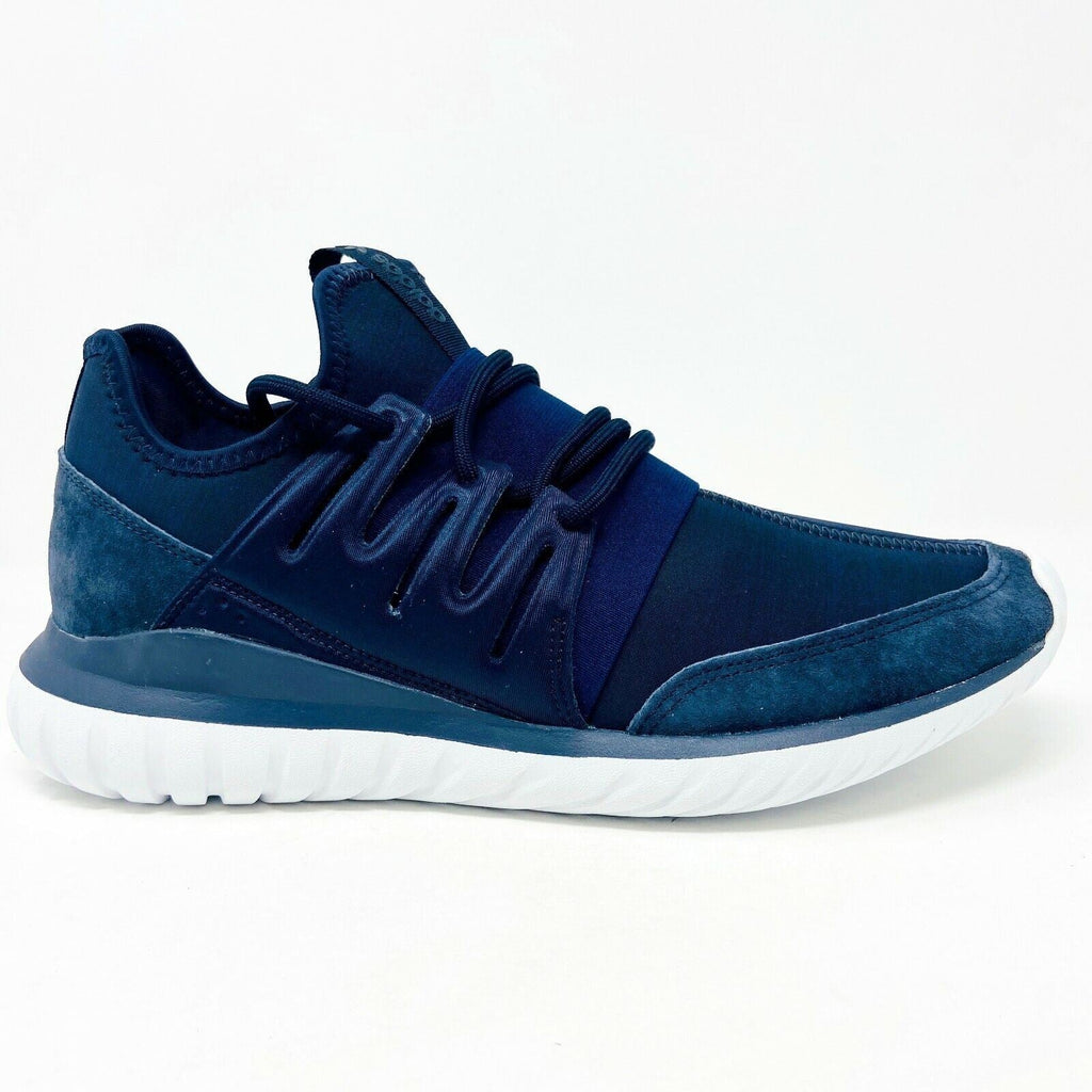 Adidas Originals Tubular Radial Navy Indigo Mens Trainer Sneakers AQ6725