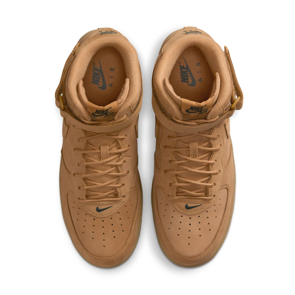 Nike Air Force 1 '07 Mid Premium QS "Flax and Outdoor Green" - 715889-200