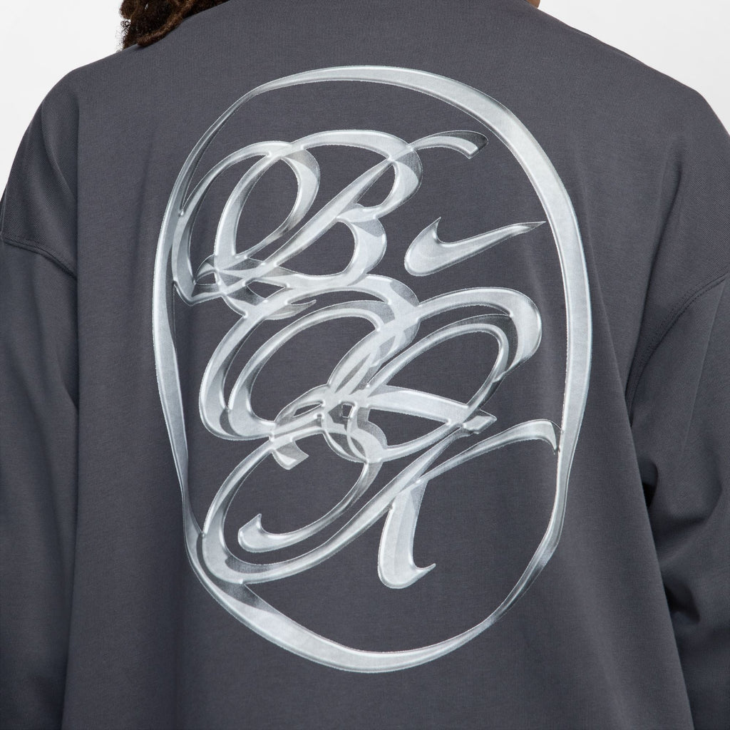 Nike Devin Booker L/S Tee "Anthracite" - HJ3344-060