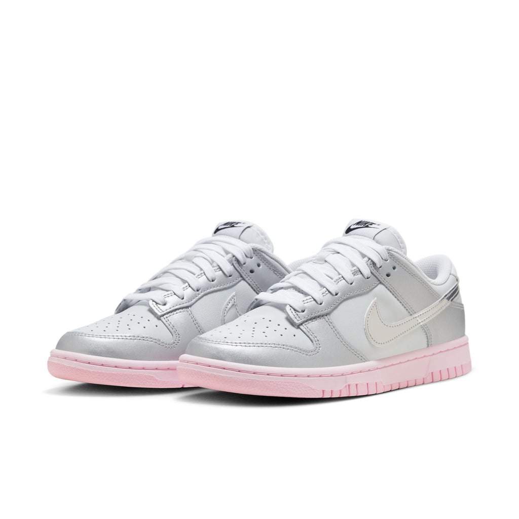 W Nike Dunk Low LX 'Metallic Silver Pink Foam' - HM3698-006