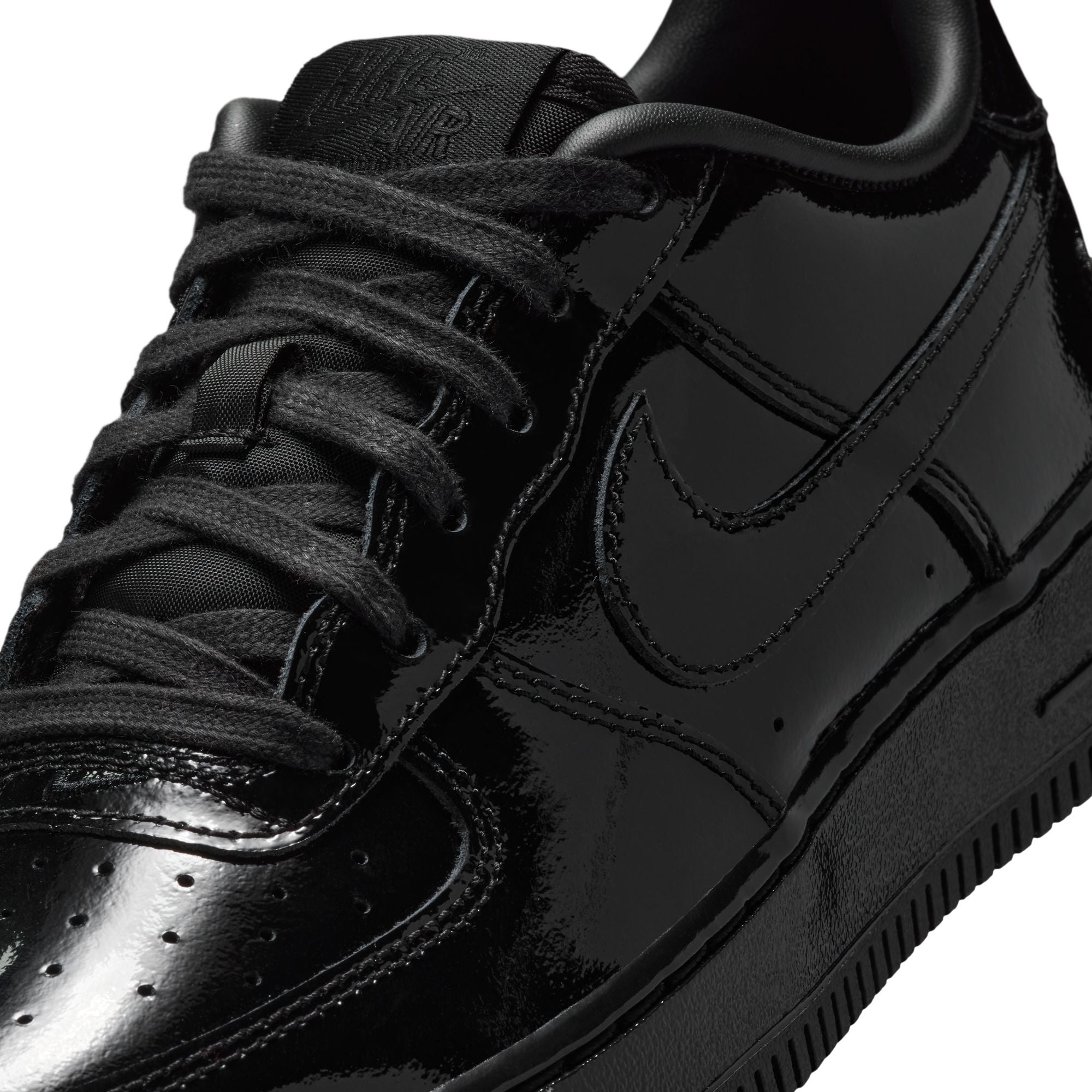 Nike Air Force 1 Low "Black Patent" (GS) - IV2448-010