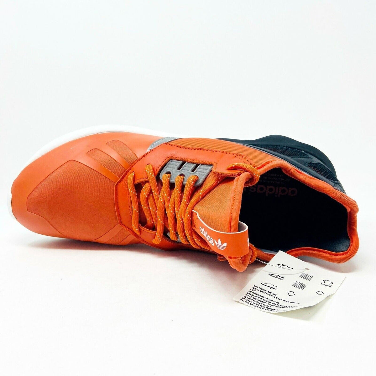 Adidas Originals Tubular Runner Collegiate Orange Black Mens Trainers B25524