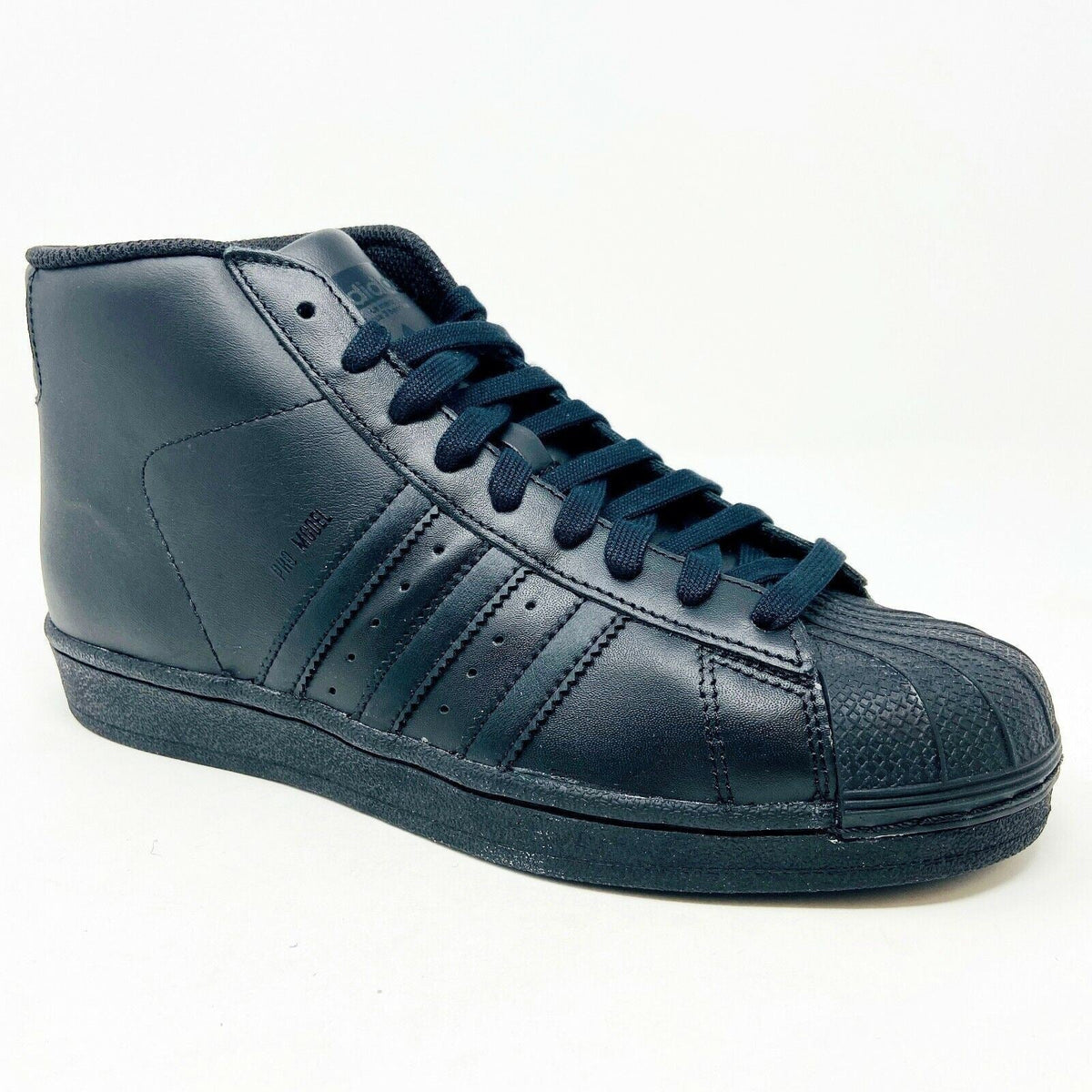 Adidas Originals Pro Model Triple Black Junior Big Kids Size 4 Sneakers D69361