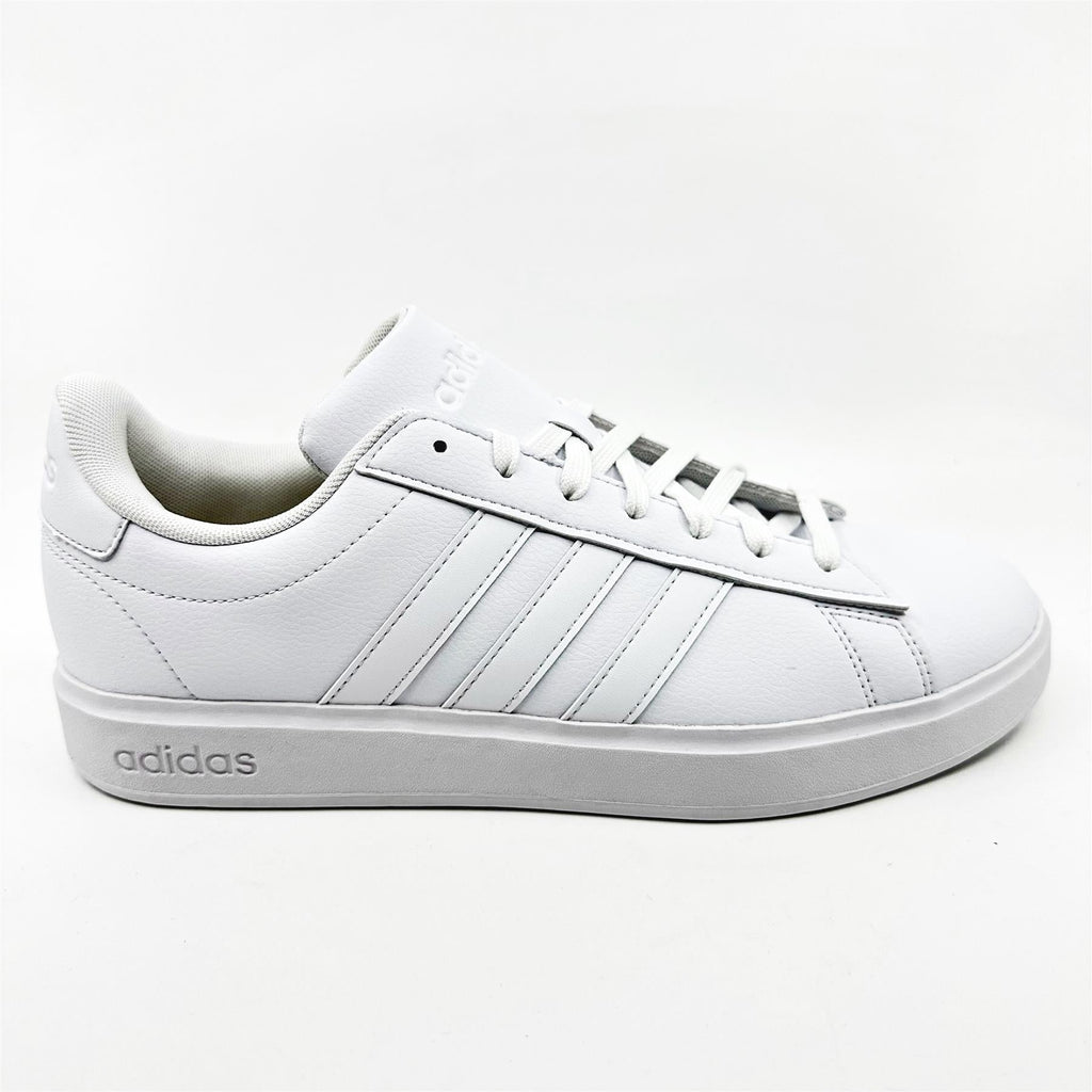 Adidas Grand Court 2.0 Cloud White Ecru Tint Mens Athletic Sneaker (GW9197)