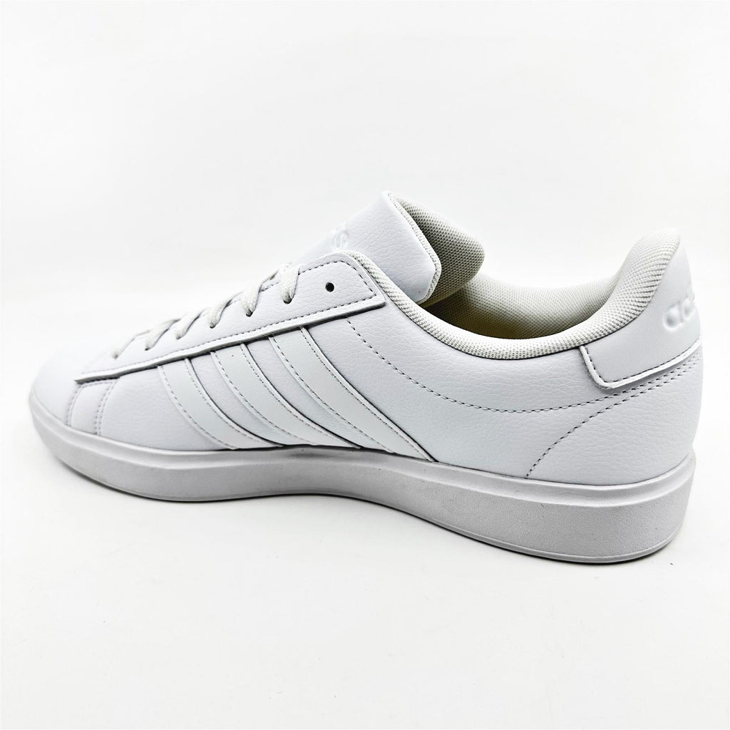 Adidas Grand Court 2.0 Cloud White Ecru Tint Mens Athletic Sneaker (GW9197)