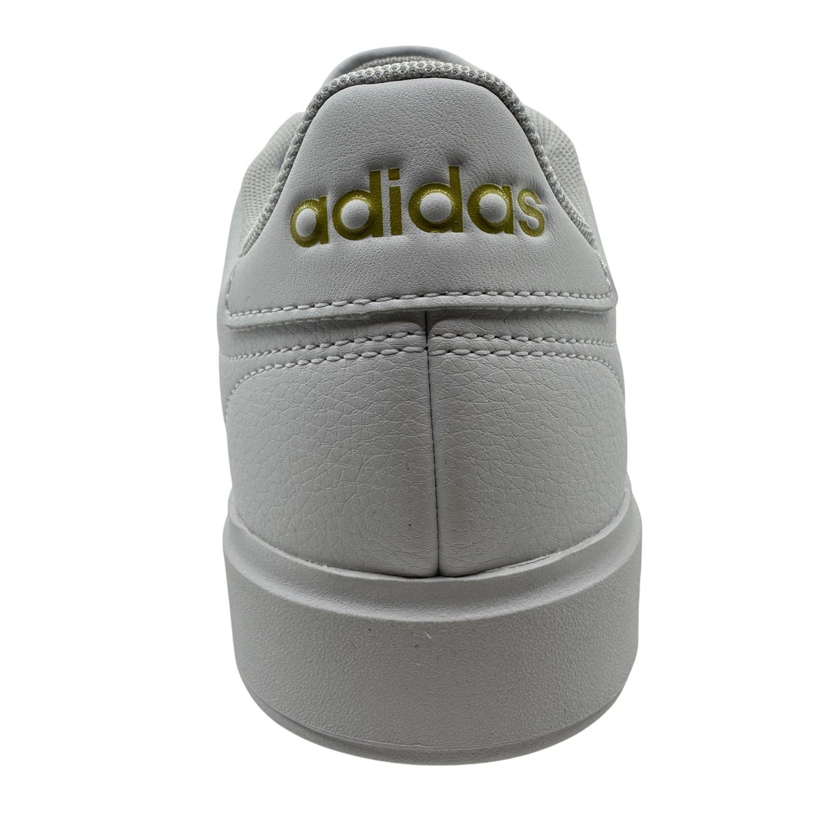 Adidas Grand Court 2.0 Cloud White Gold Metallic Womens Sneaker (GW9213)