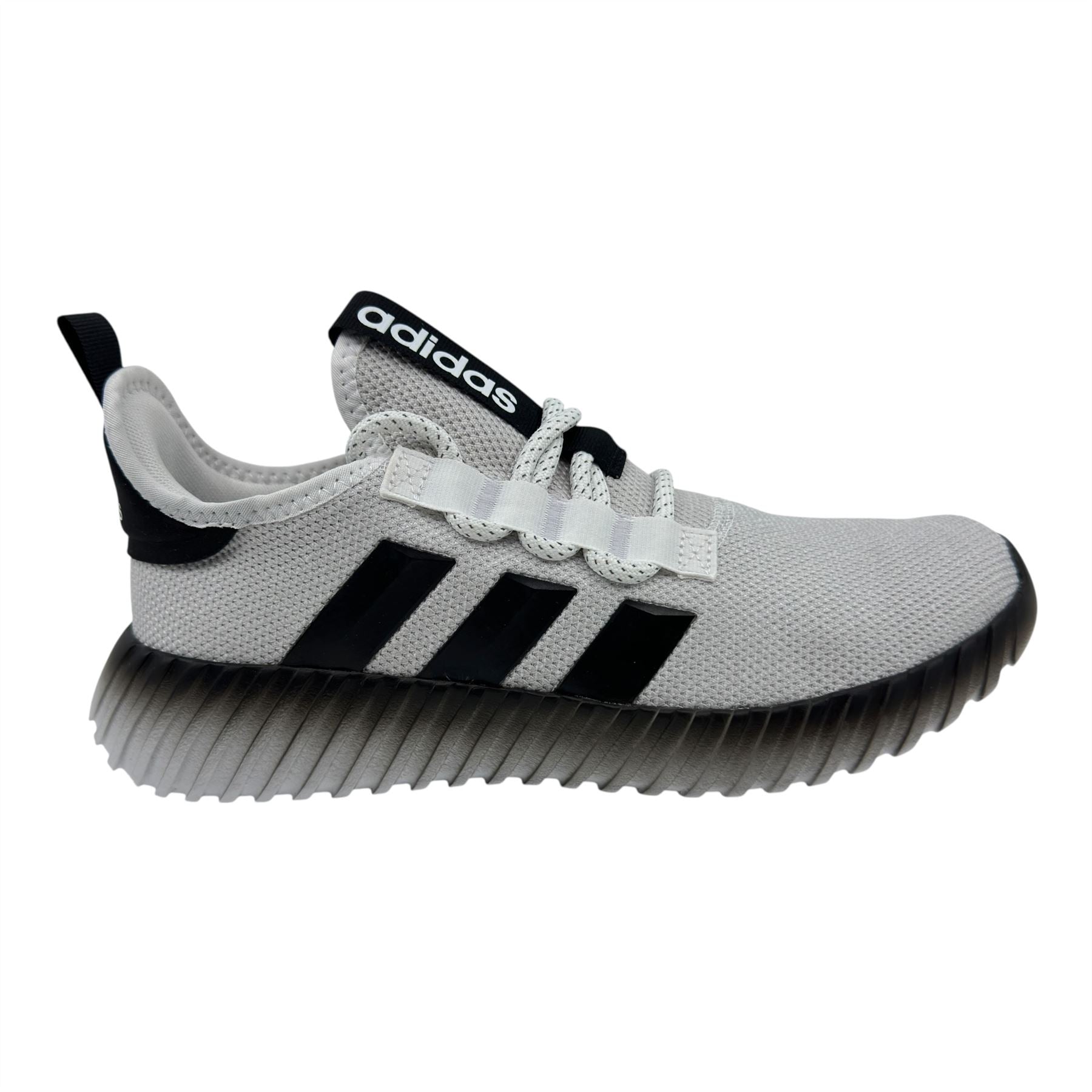 Adidas Kaptir 3.0 White Black Grey Mens Athletic Sneaker (IE6624)