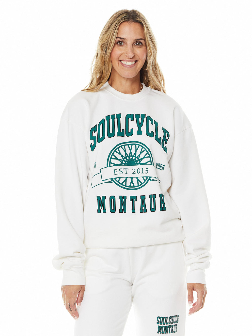 SAM CREW NECK WHITE MNTK