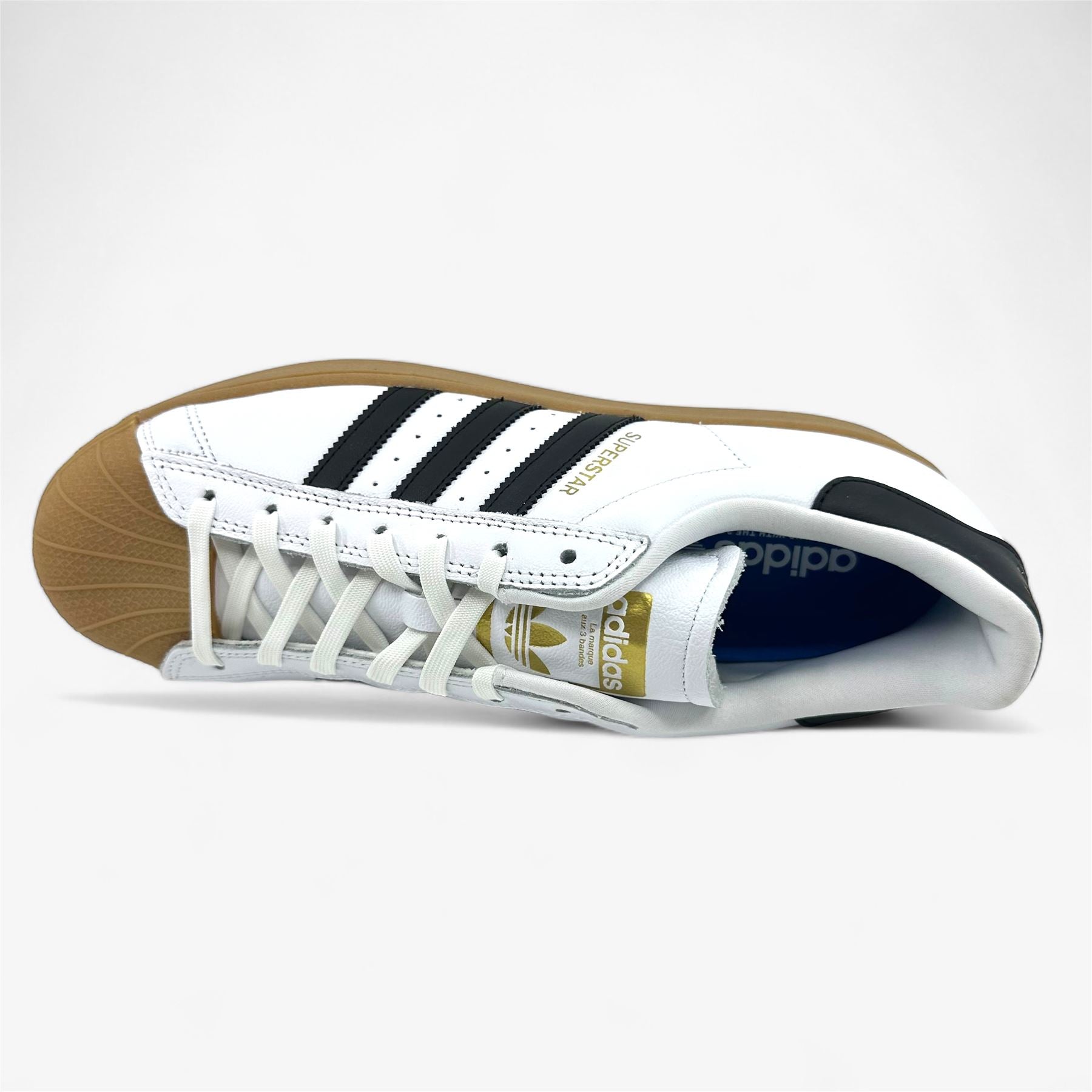 Adidas Superstar ADV White Black Gum Mens Size 11.5 Athletic Sneaker (IE0669)