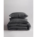 Charcoal Full/Queen Linen Duvet Cover Set F914