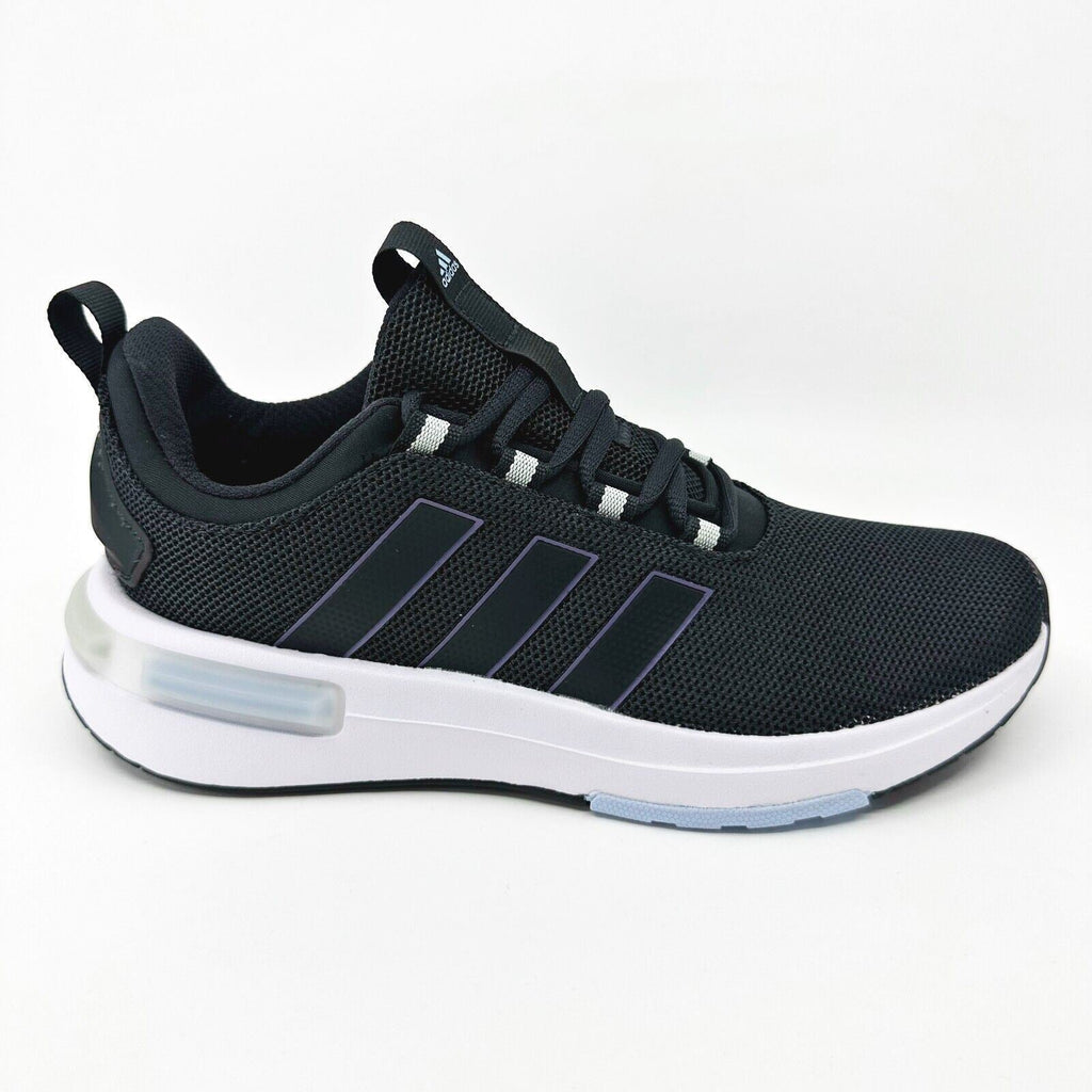 Adidas Racer TR23 Black White Blue Womens Running Shoes IG7343