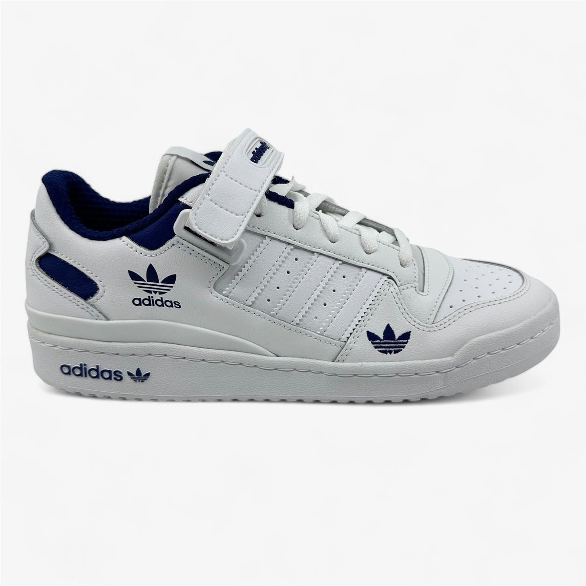 Adidas Forum Low White Victory Blue Mens Size 13 Athletic Sneaker (H01673)
