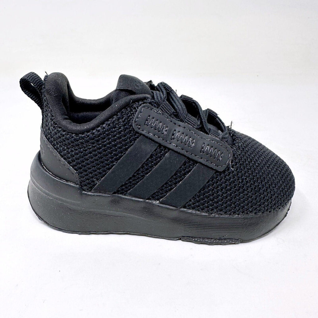 Adidas Racer TR21 Triple Black Infant Baby Size 5 Casual Sneakers GZ9129