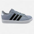 Adidas Grand Court 2.0 Halo Silver Shadow Olive Mens Athletic Sneaker (ID4468)