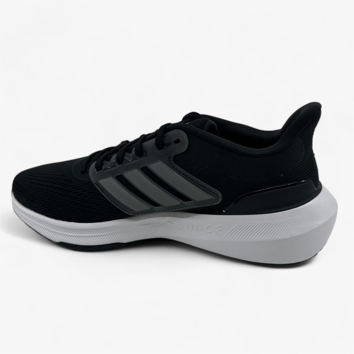 Adidas Ultrabounce Core Black Cloud White Womens Wide Athletic Sneaker (HP6688)